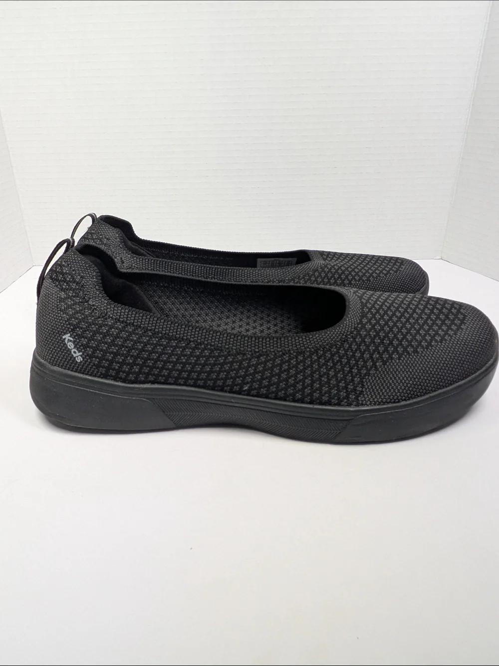 Keds Women’s Black Slip-On Knit Sneakers